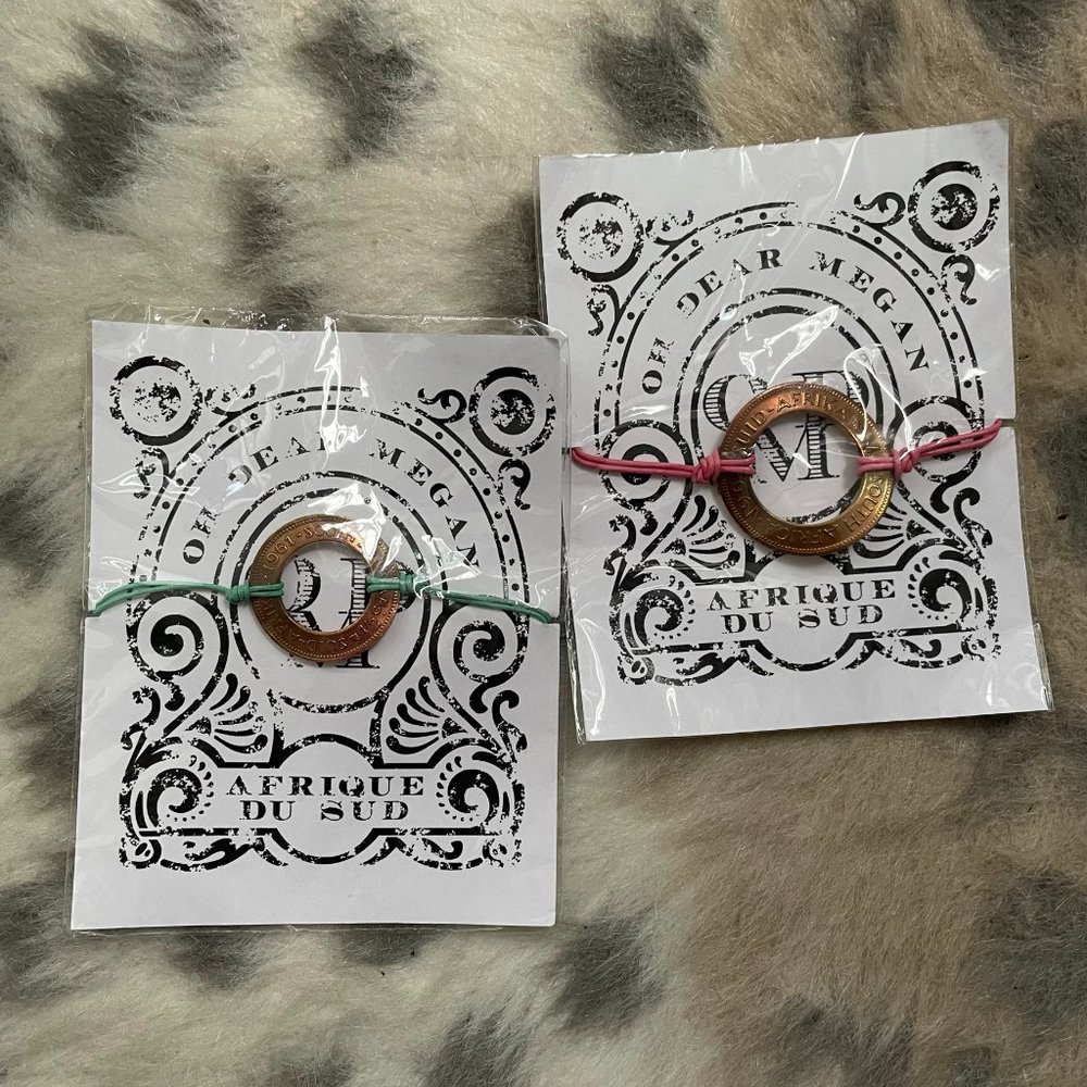 Coin bracelet (Oh Dear Megan brand) FREE ADD-ON